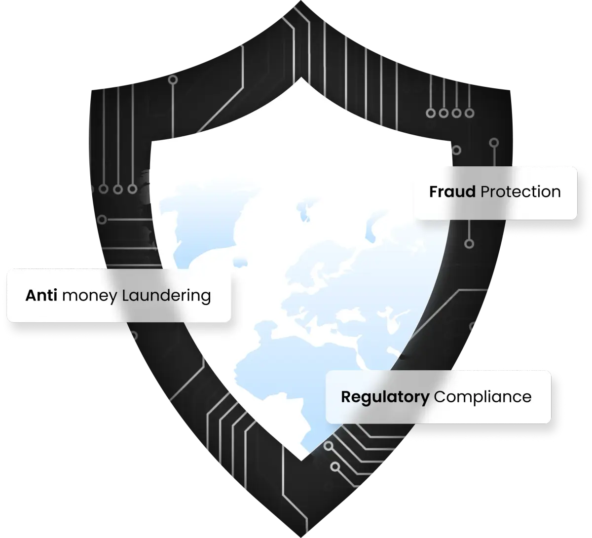 Compliance shield illustration